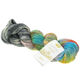 Lana Grossa ECOPUNO Hand-dyed | 503-Türkis/Orange/Violett/Brombeer/Gelb/Petrol/Grau/Anthrazit