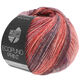 Lana Grossa ECOPUNO Print | 203-Orange/Weinrot/Brombeer/Aubergine/Rostrot