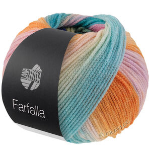 FARFALLA - von Lana Grossa | 07-Türkis/Zitrusgelb/Pink/Flieder/Lila/Altrosa/Graugrün/Zartgrün/Dunkelgrün/Orange