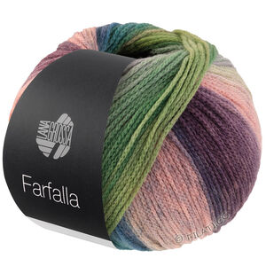 FARFALLA - von Lana Grossa | 08-Zartrosa/Rosa/Grau/Grünbeige/Hellgrün/Mittelgrün/Dunkelgrün/Petrol/Rosenholz/Grauviolett