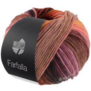 FARFALLA - von Lana Grossa | 10-Lachs/Orange/Rosa/Grau/Graubraun/Anthrazit/Graulila/Fuchsia