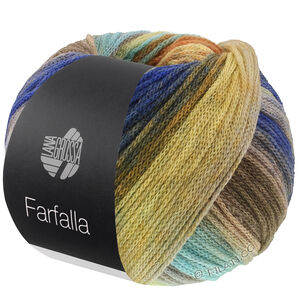 FARFALLA - von Lana Grossa | 14-Gelb/Türkis/Ocker/Beige/Mokka/Orange/Dunkelblau/Jade/Grau/Rost