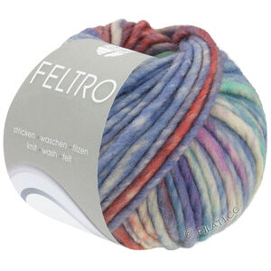 FELTRO Camino - von Lana Grossa | 846-Graublau/Jeans/Jade/Pflaume/Brombeer/Rauchgrau