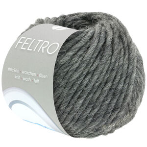 FELTRO - von Lana Grossa | 004-Dunkelgrau meliert