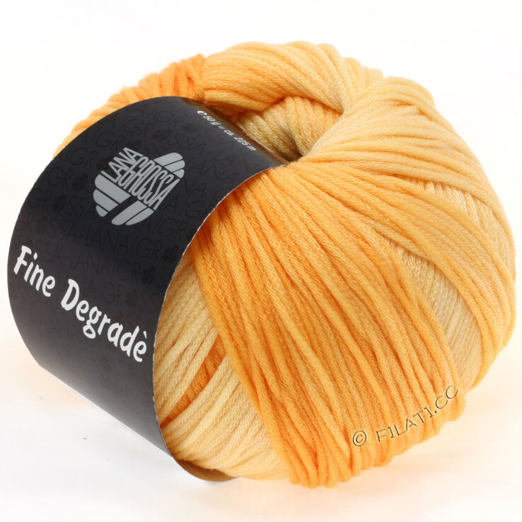 Lana Grossa FINE Degradè | 01-Orange/Blassgelb