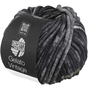 GELATO Vintage - von Lana Grossa | 110-Anthrazit/Weiß