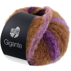GIGANTE - von Lana Grossa | 04-Lila/Khaki/Umbra/Dunkelviolett/Graulila