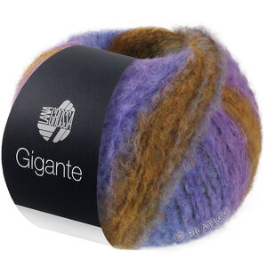 GIGANTE - von Lana Grossa | 14-Violett/Veilchenblau/Moosgrün/Khaki/Ocker