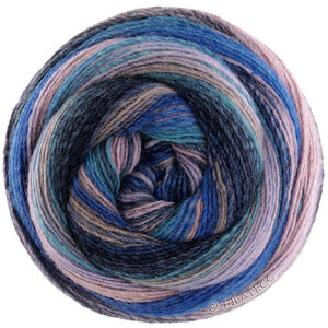 GOMITOLO ARTE - von Lana Grossa | 1021-Anthrazit/Dunkelgrau/Flieder/Rosa/Altrosa/Azurblau/Graublau/Royal/Graubeige