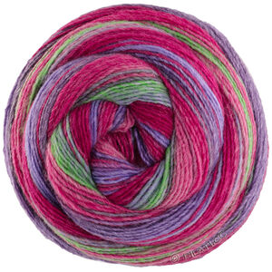 GOMITOLO ARTE - von Lana Grossa | 1022-Grau/Lila/Pink/Fuchsia/Grün/Pflaume/Zyklam