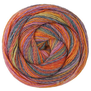 GOMITOLO DISEGNO - von Lana Grossa | 523-Lila/Pistazie/Pink/Rotorange/Orange/Petrol/Jeansblau
