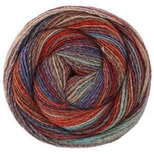 GOMITOLO INTENSO - von Lana Grossa | 240-Türkis/Blau/Dunkelrot/Graurot/Rot/Orange/Graugrün/Beige/Graubraun