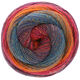 Lana Grossa GOMITOLO MAYA | 856-Petrolblau/Blauviolett/Orange/Dunkelgrau/Pink/Rotviolett/Aubergine
