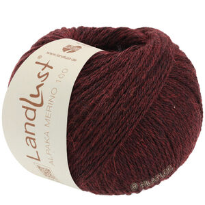 LANDLUST Alpaka Merino 100 - von Lana Grossa | 315-Burgund