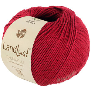 LANDLUST BAUMWOLLE (GOTS) - von Lana Grossa | 34-Kirschrot