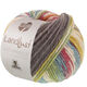 Lana Grossa LANDLUST Naturwolle Print | 105-Rot bunt gemustert