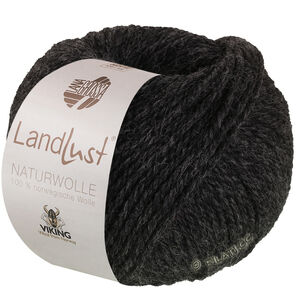 LANDLUST Naturwolle - von Lana Grossa | 10-Anthrazit