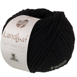 LANDLUST Naturwolle - von Lana Grossa | 11-Schwarz