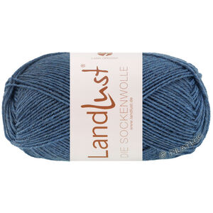 LANDLUST DIE SOCKENWOLLE 50g Mélange - von Lana Grossa | 1604-Jeansblau meliert