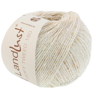 LANDLUST Soft Tweed 180 - von Lana Grossa | 101-Natur meliert