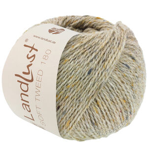 LANDLUST Soft Tweed 180 - von Lana Grossa | 102-Beige meliert