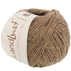 LANDLUST Soft Tweed 180 - von Lana Grossa | 109-Nougat meliert