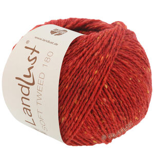 LANDLUST Soft Tweed 180 - von Lana Grossa | 111-Rot meliert