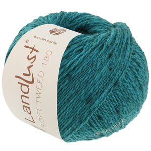 LANDLUST Soft Tweed 180 - von Lana Grossa | 130-Petrolgrün meliert