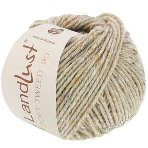 LANDLUST Soft Tweed 90 - von Lana Grossa | 02-Beige meliert