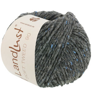 LANDLUST Soft Tweed 90 - von Lana Grossa | 05-Anthrazit meliert