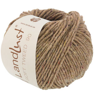 LANDLUST Soft Tweed 90 - von Lana Grossa | 09-Nougat meliert