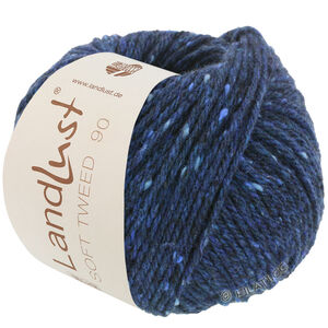 LANDLUST Soft Tweed 90 - von Lana Grossa | 14-Dunkelblau meliert