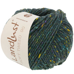LANDLUST Soft Tweed 90 - von Lana Grossa | 16-Dunkelpetrol meliert