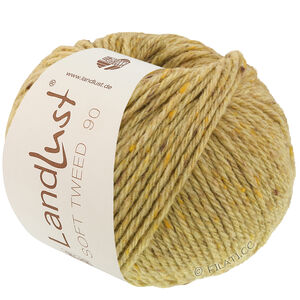 LANDLUST Soft Tweed 90 - von Lana Grossa | 34-Grünbeige meliert