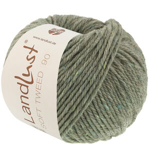 LANDLUST Soft Tweed 90 - von Lana Grossa | 35-Salbeigrün meliert