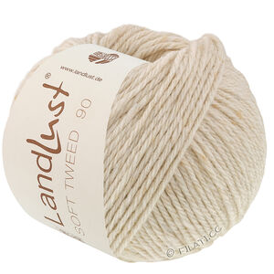 LANDLUST Soft Tweed 90 - von Lana Grossa | 36-Muschelkalk meliert