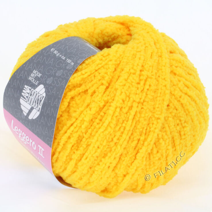 Lana Grossa LEGGERO II Uni | 01-Gelb