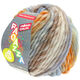 Lana Grossa LEI Tweed Color (Ragazza) | 404-Natur/Hellblau/Braun/Orange meliert