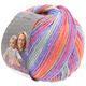 Lana Grossa LENA Print | 104-Lilablau/Hellorange/Pink/Flieder/Hellgrau