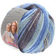 Lana Grossa LENA Print | 105-Hellgrau/Jeans/Hellblau/Graulila