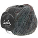 Lana Grossa LOVELY COTTON Inserto (lala BERLIN) | 103-Anthrazit/Burgund