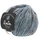 Lana Grossa LOVELY COTTON Inserto (lala BERLIN) | 104-Blaugrau/Burgund