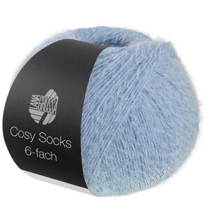 MEILENWEIT 6-FACH 150g Cosy Socks - von Lana Grossa | 1007-Hellblau