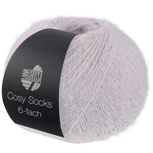 MEILENWEIT 6-FACH 150g Cosy Socks - von Lana Grossa | 1013-Silbergrau