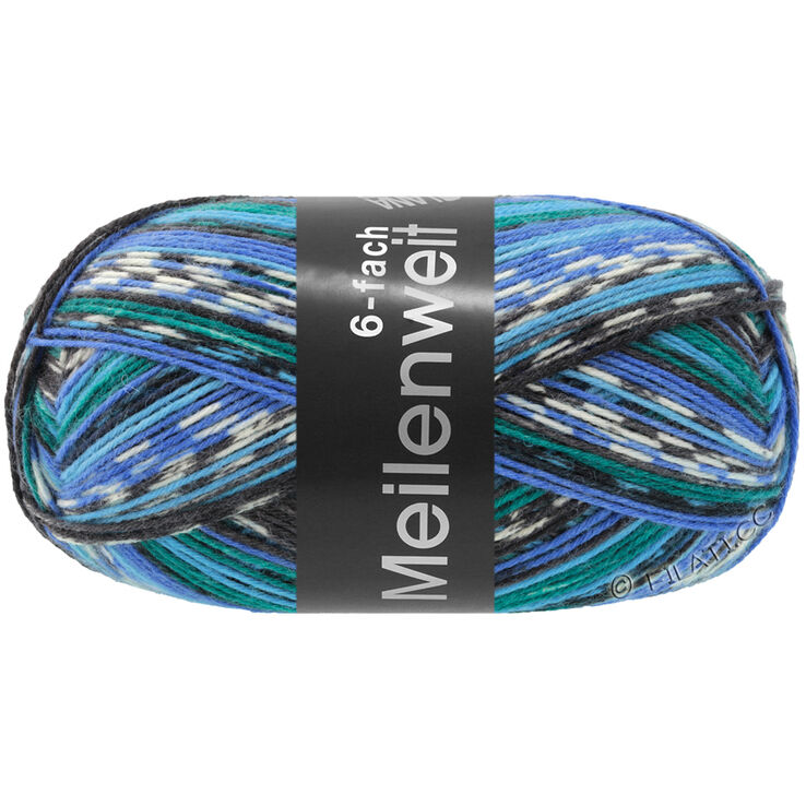 Lana Grossa MEILENWEIT 6-FACH 150g Noble | 9607-