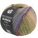 Lana Grossa MEILENWEIT 6-FACH 150g Alpaca Print | 1203-Khaki/Beige/Graublau/Rotlila