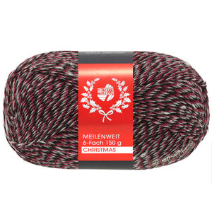 MEILENWEIT 6-FACH 150g Christmas Snow Flake - von Lana Grossa | 0326-