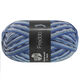 Lana Grossa MEILENWEIT 6-FACH 150g Freddo | 9741-Blaugrau/Himmelblau/Dunkelblau/Dunkelgrau/Weiß/Hellblau/Eisblau