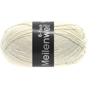 MEILENWEIT 6-FACH 150g - von Lana Grossa | 9228-Natur meliert