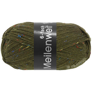 MEILENWEIT 6-FACH 150g Mouliné/Tweed - von Lana Grossa | 9248-Dunkelgrün
